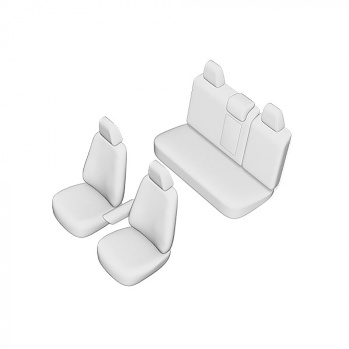 SET HUSE SCAUN UMBRELLA PENTRU RENAULT MEGANE 2016- (BANCHETA FRACTIONATA) [5]
