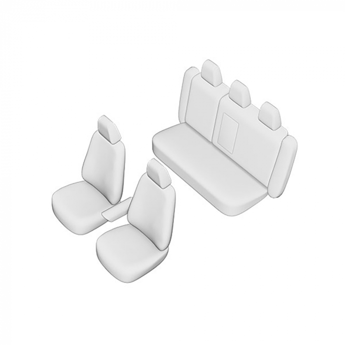 SET HUSE SCAUN UMBRELLA PENTRU TOYOTA COROLLA 2007-2013 (BANCHETA FRACTIONATA) [5]