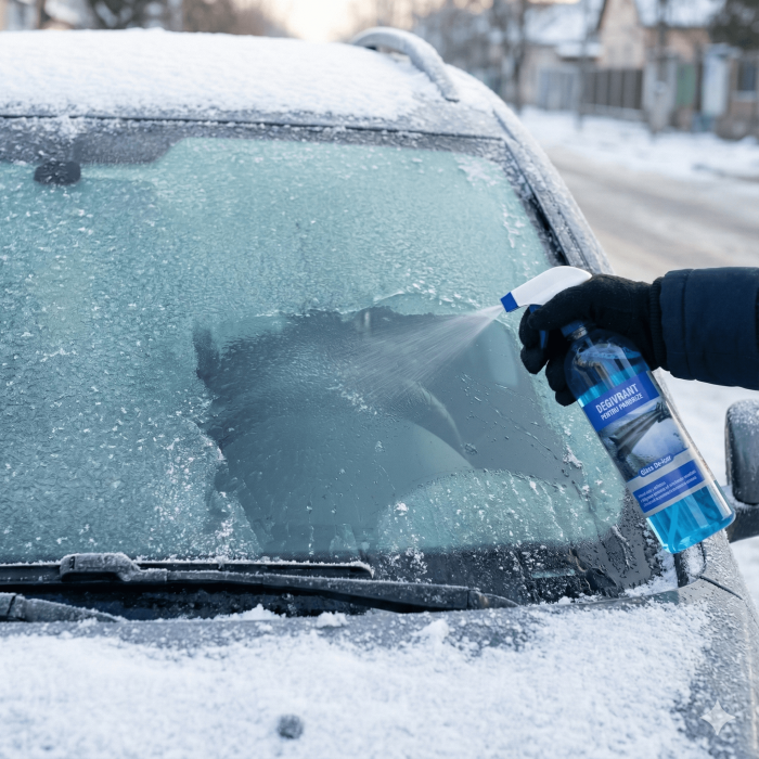 Soluție Degivrantă pentru Parbrize Glass De-Icer 0.75L - Spray Anti-Îngheț [3]