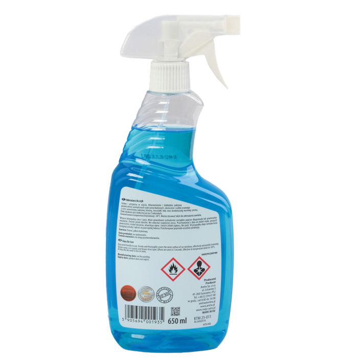 Soluție Dezghețare Parbriz Moje Auto Glass De-Icer 650 ml, cu Pulverizator [2]