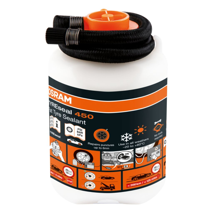 SPRAY REPARATII ANVELOPE TYRESEAL 450 OSRAM [4]