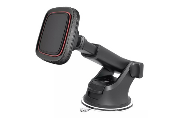 SUPORT TELEFON AUTO MAGNETIC CU FIXARE PE BORD/PARBRIZ CU VENTUZA [9]