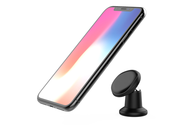 SUPORT TELEFON MAGNETIC AUTO CU FIXARE PE BORD SI ROTATIE 360 [4]
