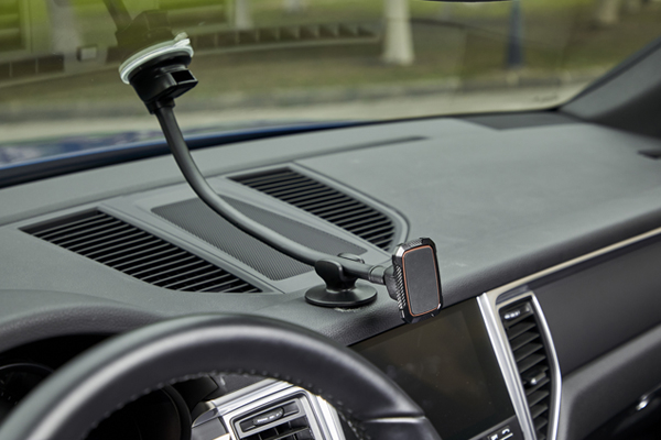 SUPORT TELEFON MAGNETIC AUTO CU FIXARE PE PARBRIZ CU VENTUZA [8]