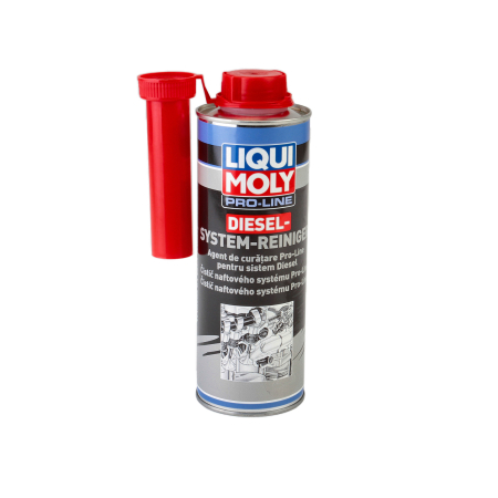 Aditiv Curățare Sistem Diesel Liqui Moly Pro-Line Diesel-System-Reiniger 500 ml - înainte de Testul de Emisii