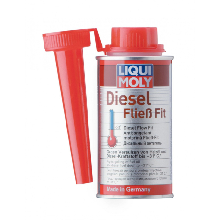 Uleiuri si Lichide Auto - Anticongelant Motorină Liqui Moly Fliess-Fit 150 ml - Filtrabilitate până la -10 °C, pentru 50-75 L