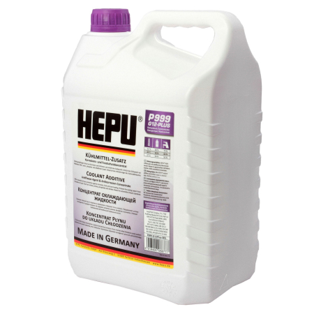 Uleiuri si Lichide Auto - Antigel Concentrat Hepu G12 Plus Mov 5L, Norma VW TL 774 F și MB 325.3, Made in Germany