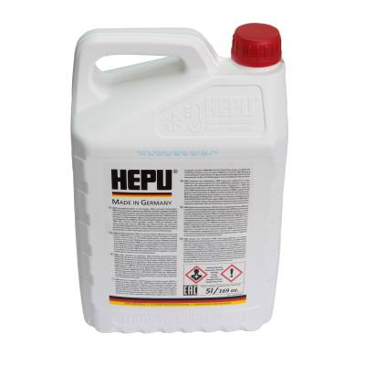 Antigel Concentrat Hepu G12 Roșu 5L, Norma VW TL 774 D, Made in Germany [2]