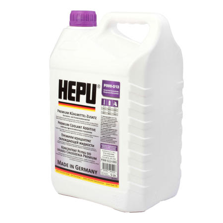Produse Sezoniere - Antigel Concentrat Hepu G13 Mov 5L, Norma VW TL 774 J, Made in Germany