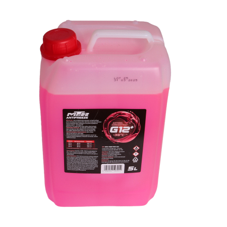 Produse Sezoniere - Antigel Concentrat MTR G12+ Roșu 5L, Tehnologie OAT, Norma VW TL 774 D/F și MB 325.3