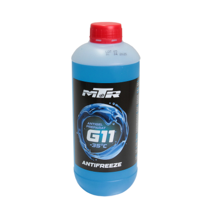 Antigel - Antigel Diluat MTR G11 Albastru 1L | Gata de Utilizare -35°C