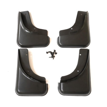 Set 4 apărători noroi Audi A4 B6/B7 cu șuruburi de montaj