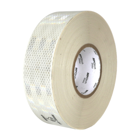 Accesorii Camioane - BANDA REFLECTORIZANTA MN TECH ALB 54MMX50M ECE 104