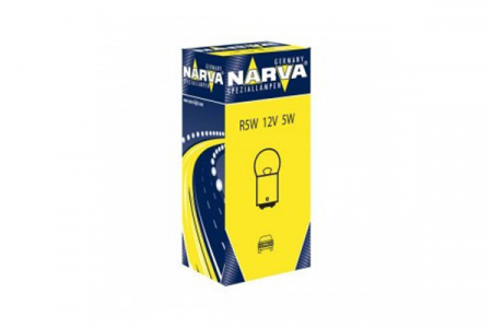 Becuri Auto - BEC AUXILIAR 12V R5W BA15S SET 10 BUC NARVA