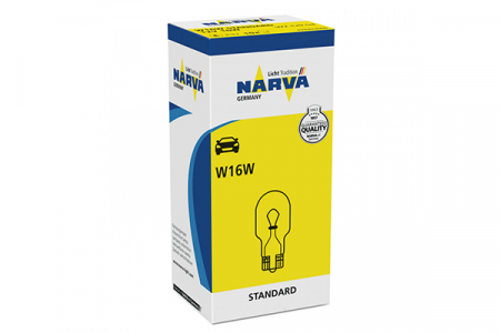 Becuri Auto - BEC STOP/MARSARIER W16W 12V SET 10 BUC NARVA