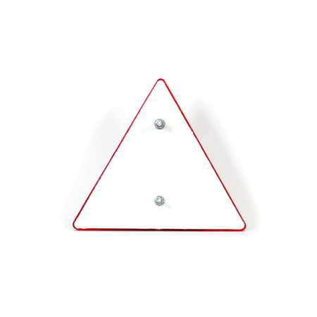 Accesorii Camioane - CATADIOPTRU TRIUNGHIULAR, 52 UT-150, ROSU WAS