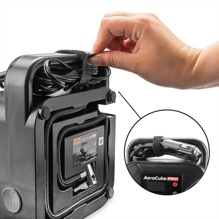 Compresor auto digital 12V Heyner AeroCube PRO cu afisaj, lanterna LED si husa de transport [5]