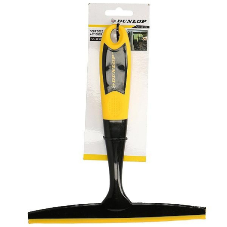 Curatare si Detailing Exterior - Curățător Geam Auto Dunlop cu Burete și Racletă, 20 x 23 cm, cu Mâner