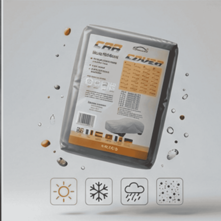 Accesorii Auto Exterior - Husa Auto Exterior XL 540x175x120​​​​​​​ 