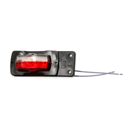 LAMPA GABARIT 33 PO3, 12V-24V, POZITIE ALB / ROSU WAS [9]