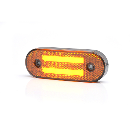 LAMPA GABARIT LED 1223 W175, 12V-24V, POZITIE PORTOCALIU WAS [3]