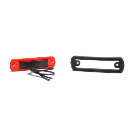 Lampi si Proiectoare Camion - LAMPA GABARIT LED 1339 W189, 12V-24V, POZITIE ROSU WAS