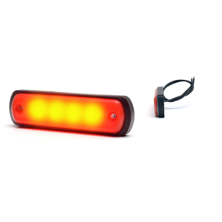 LAMPA GABARIT LED 1342 W189N, 12V-24V, POZITIE ROSU WAS [15]
