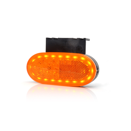 LAMPA GABARIT LED 1386 W197, 12V-24V, POZITIE PORTOCALIU WAS [14]