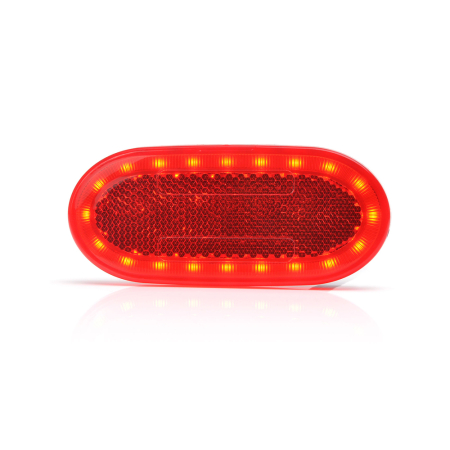 LAMPA GABARIT LED 1387 W197, 12V-24V, POZITIE ROSU WAS [7]