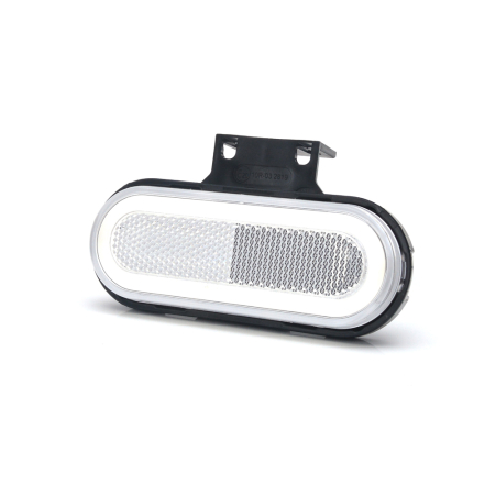 LAMPA GABARIT LED 1401 W198, 12V-24V, POZITIE ALB WAS [24]