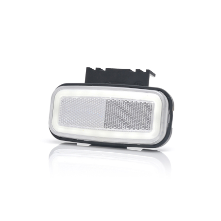 LAMPA GABARIT LED 1404 W199, 12V-24V, POZITIE ALB WAS [14]
