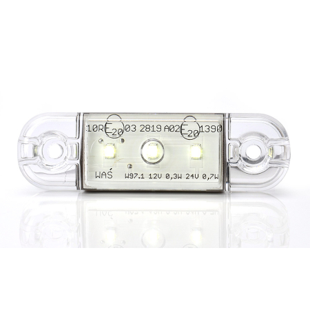 LAMPA GABARIT LED 710 W97.1, 12V-24V, POZITIE ALB WAS [4]