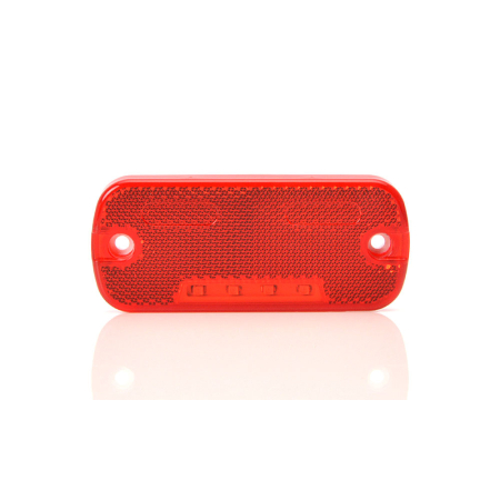 LAMPA GABARIT LED 905 W128, 12V-24V, POZITIE ROSU WAS [4]