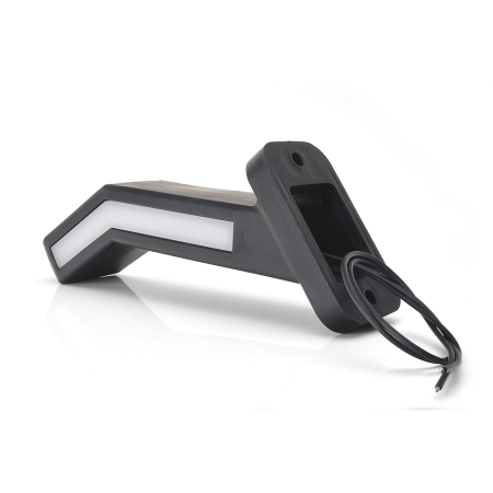 LAMPA GABARIT LED CU BRAT 1165P W168.1, 12V-24V, POZITIE ALB / ROSU / PORTOCALIU DREAPTA WAS [11]