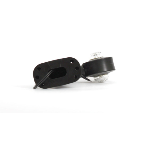 Lampi si Proiectoare Camion - LAMPA GABARIT LED CU BRAT 135L/I W21.2, 12V-24V, POZITIE ALB / ROSU DREAPTA WAS