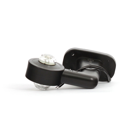 Accesorii Camioane - LAMPA GABARIT LED CU BRAT 135L/I W21.2, 12V-24V, POZITIE ALB / ROSU STANGA WAS