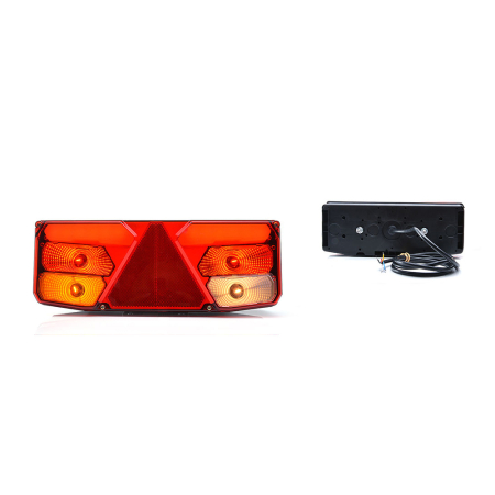 LAMPA MULTIFUNCTIONALA SPATE STANGA LED / BEC 1029 W137L, 12V-24V, 6 FUNCTII WAS [6]