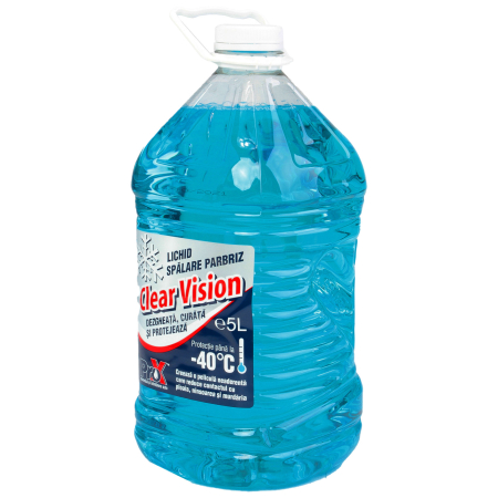 Produse Sezoniere - Lichid Parbriz Iarnă Pro-X Clear Vision -40°C, 5 L, Gata Preparat