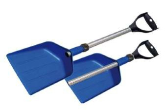 Raclete si Perii Zapada - Lopată Zăpadă Auto Kufieta, cu Coadă din Aluminiu și Mâner în D