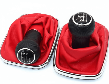 Schimbatoare de Viteza - Nuca Schimbator Viteze VW Golf IV / Bora 6 Trepte Benzina Manson Rosu