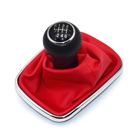 Schimbatoare de Viteza - Nuca Schimbator Viteze VW Golf IV / Bora 6 Trepte Diesel Manson Rosu