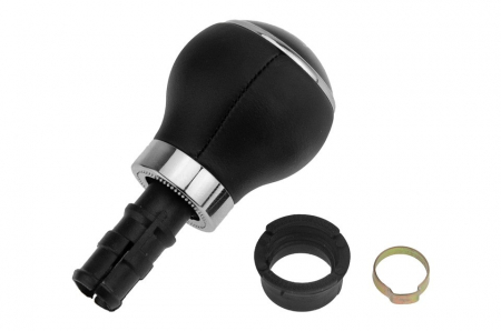 Nuca Schimbator Viteze VW Golf 5 6 Jetta - Piele Neagra 5 Trepte [2]
