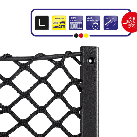 Organizator auto tip plasa ALCA 41,5 x 21 cm cu rama rigida [2]