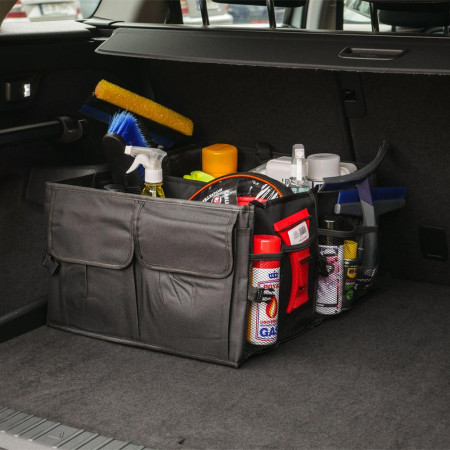 Organizator portbagaj auto pliabil 55x39,5x26 cm cu manere [1]