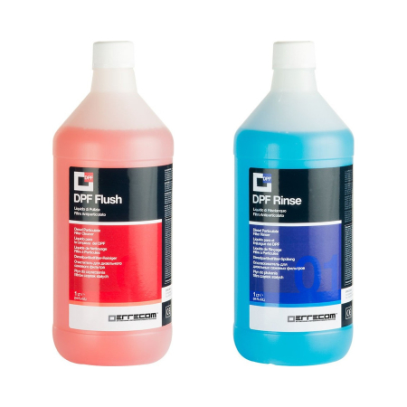 Uleiuri si Lichide Auto - Pachet Errecom DPF Flush 1 L și DPF Rinse 1 L pentru curățarea filtrului de particule