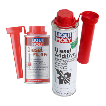 Uleiuri si Lichide Auto - Pachet iarnă Liqui Moly cu anticongelant motorină Fliess-Fit 150 ml și Diesel Additive 300 ml