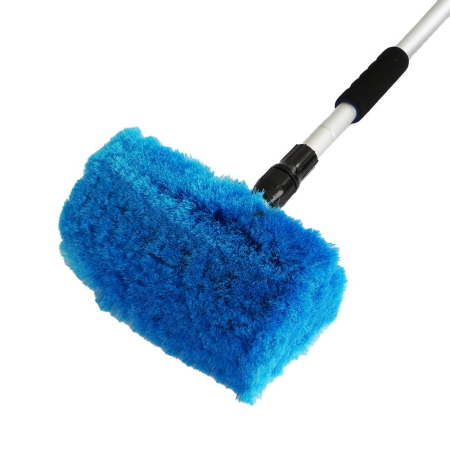 Perie de spalat auto cu maner telescopic de 158 cm si racord pentru furtun [2]