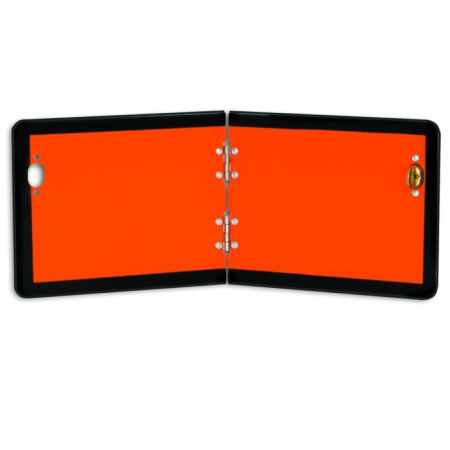 Echipamente ADR si Utilitare - PLACA ADR 300X120 MM ALUMINIU PLIABILA VERTICAL HICO