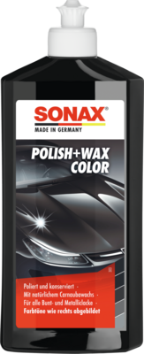 Curatare si Detailing Exterior - POLISH & CEARA SONAX NEGRU 500ML