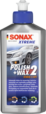Curatare si Detailing Exterior - POLISH SI CEARA 2 HIBRID NPT. 250 ML SONAX